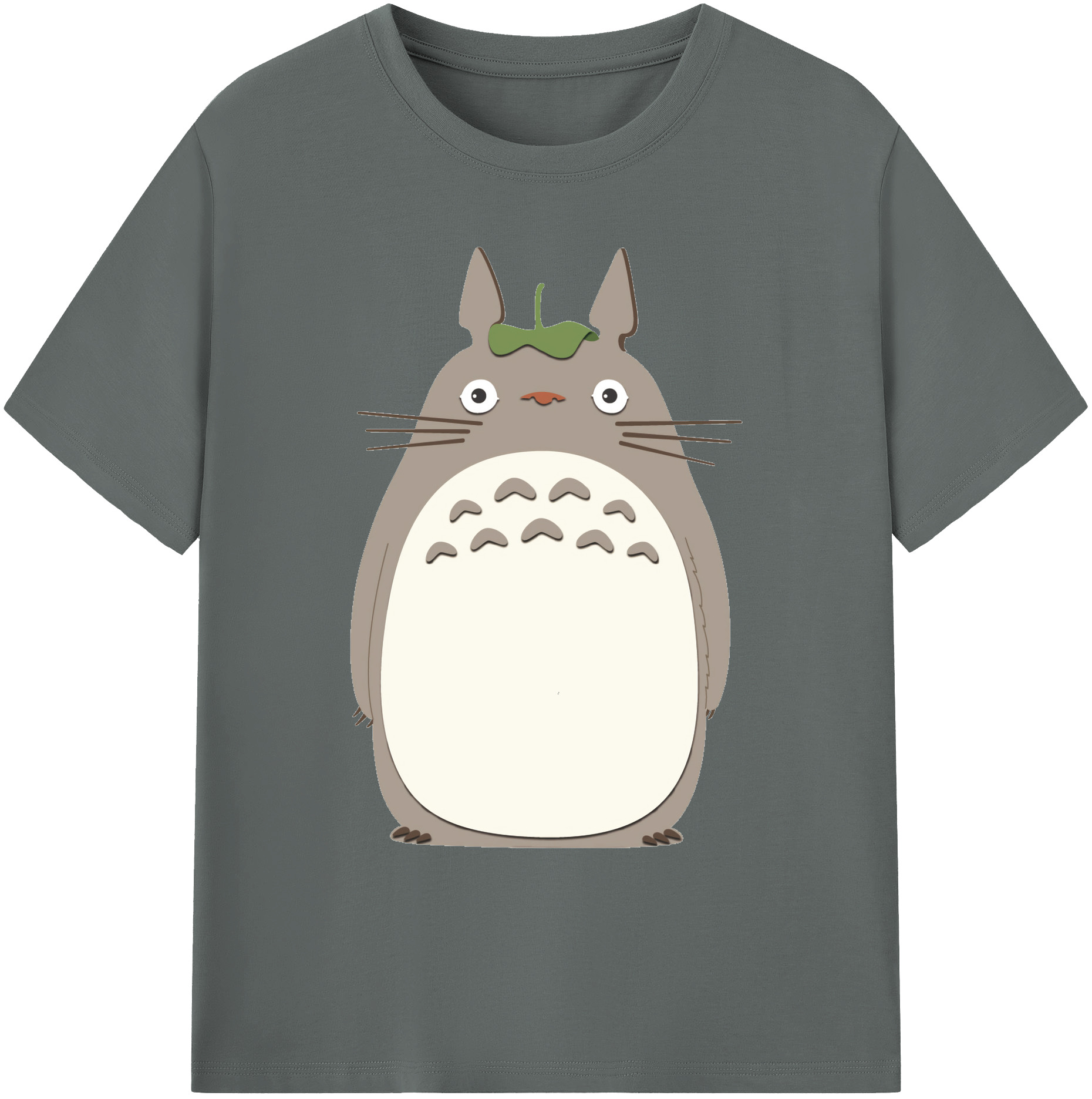 （画像用） となりのトトロ 草壁メイ 草壁サツキ My Neighbor Totoro Satsuki Kusakabe Mei Kusakabe 綿100％ メンズ半袖Tシャツ｜肌触りやわらか＆通気性